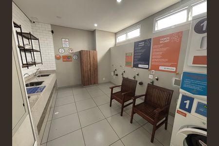 Apartamento para alugar com 34m², 2 quartos e sem vaga Apartamento para alugar com 34m², 2 quartos e sem vagaLavanderia