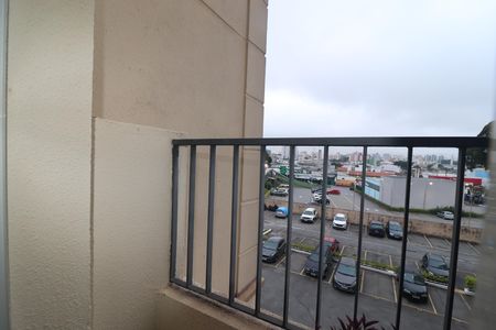 Varanda Sala de apartamento à venda com 1 quarto, 50m² em Vila Palmares, Santo André