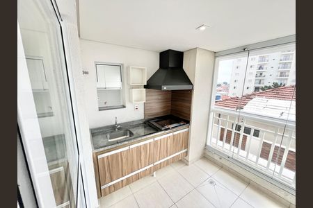 Varanda da Sala de apartamento para alugar com 2 quartos, 87m² em Vila Dom Pedro Ii, São Paulo