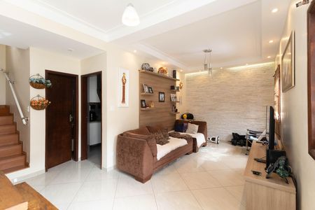 Sala de casa de condomínio para alugar com 3 quartos, 120m² em Vila Santos, São Paulo