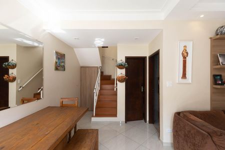 Sala de casa de condomínio para alugar com 3 quartos, 120m² em Vila Santos, São Paulo
