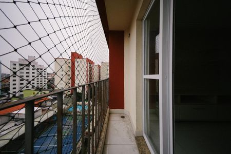 Sacada da Sala de apartamento para alugar com 3 quartos, 174m² em Vila Araguaia, São Paulo