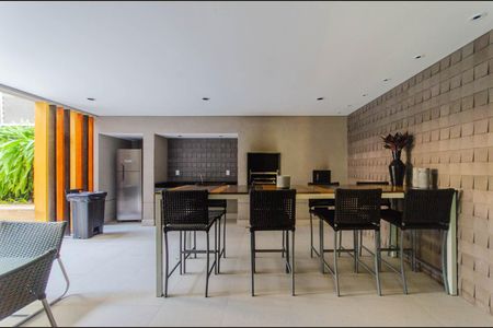 Apartamento para alugar com 44m², 1 quarto e 1 vaga Apartamento para alugar com 44m², 1 quarto e 1 vagaÁrea comum - Churrasqueira