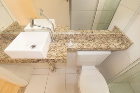 Apartamento para alugar com 44m², 2 quartos e 1 vaga Apartamento para alugar com 44m², 2 quartos e 1 vagaBanheiro