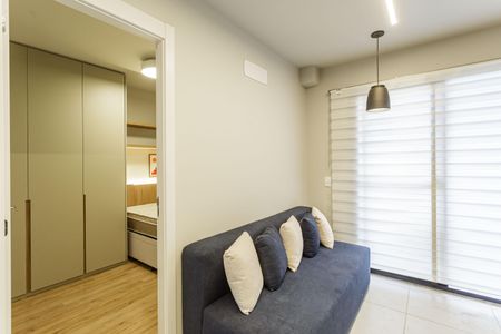 Apartamento para alugar com 26m², 1 quarto e 1 vaga Apartamento para alugar com 26m², 1 quarto e 1 vagaSala