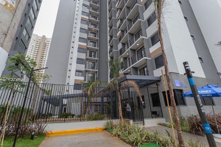 Apartamento para alugar com 26m², 1 quarto e 1 vaga Apartamento para alugar com 26m², 1 quarto e 1 vagaFachada
