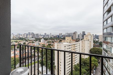 Apartamento para alugar com 26m², 1 quarto e 1 vaga Apartamento para alugar com 26m², 1 quarto e 1 vagaVaranda