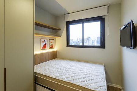 Apartamento para alugar com 26m², 1 quarto e 1 vaga Apartamento para alugar com 26m², 1 quarto e 1 vagaQuarto Suíte