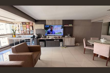 Sala de apartamento à venda com 3 quartos, 109m² em Nova Suiça, Goiânia