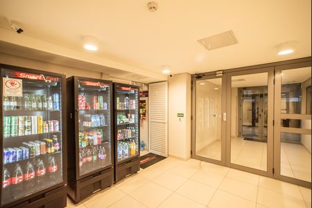 Apartamento à venda com 34m², 1 quarto e sem vaga Apartamento à venda com 34m², 1 quarto e sem vagaÁrea comum - Mini mercado