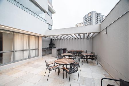 Apartamento à venda com 34m², 1 quarto e sem vaga Apartamento à venda com 34m², 1 quarto e sem vagaÁrea comum - Churrasqueira