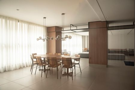 Apartamento à venda com 34m², 1 quarto e sem vagaÁrea comum - Salão de festas
