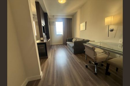 Sala de apartamento à venda com 1 quarto, 33m² em Vila da Serra, Nova Lima