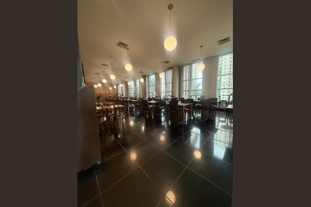 Área comum - Restaurante de apartamento à venda com 1 quarto, 33m² em Vila da Serra, Nova Lima