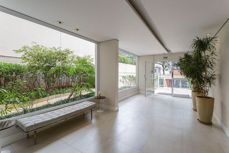 Studio para alugar com 37m², 1 quarto e 1 vaga Studio para alugar com 37m², 1 quarto e 1 vagaHall de entrada