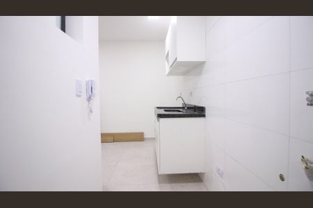 Sala/Cozinha de apartamento à venda com 1 quarto, 26m² em Quinta da Paineira, São Paulo