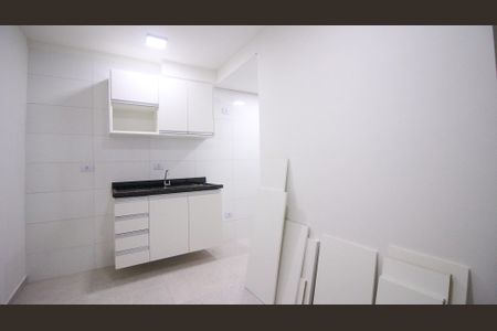 Sala/Cozinha de apartamento à venda com 1 quarto, 26m² em Quinta da Paineira, São Paulo