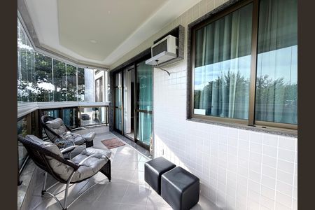 Varanda de apartamento para alugar com 2 quartos, 92m² em Recreio dos Bandeirantes, Rio de Janeiro