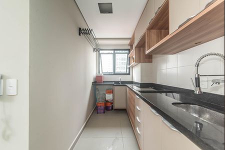 Apartamento para alugar com 39m², 2 quartos e sem vaga Apartamento para alugar com 39m², 2 quartos e sem vagaCozinha - Lavanderia Integrada