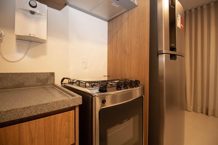Apartamento para alugar com 37m², 1 quarto e 1 vagaCozinha e Área de Serviço