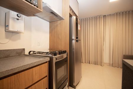 Apartamento para alugar com 37m², 1 quarto e 1 vagaCozinha e Área de Serviço