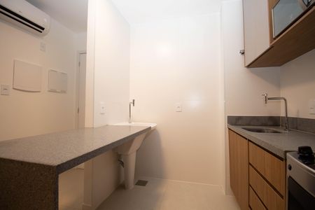 Apartamento para alugar com 37m², 1 quarto e 1 vagaCozinha e Área de Serviço