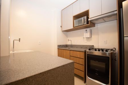 Apartamento para alugar com 37m², 1 quarto e 1 vagaCozinha e Área de Serviço