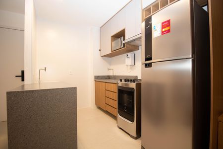 Apartamento para alugar com 37m², 1 quarto e 1 vagaCozinha e Área de Serviço