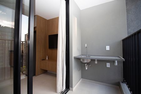 Apartamento para alugar com 37m², 1 quarto e 1 vagaSacada
