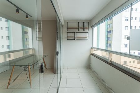 Varanda da Sala de apartamento à venda com 3 quartos, 78m² em Graça, Belo Horizonte