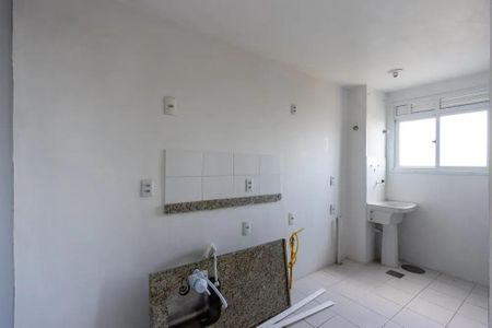Cozinha de apartamento para alugar com 2 quartos, 49m² em Cristal, Porto Alegre