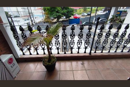Varanda da Suíte 1 de casa à venda com 5 quartos, 220m² em Cambuci, São Paulo