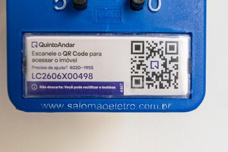 Apartamento para alugar com 39m², 2 quartos e sem vaga Apartamento para alugar com 39m², 2 quartos e sem vagaÁrea comum - QR Code da lockbox