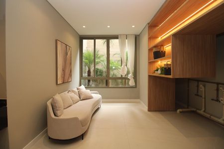 Studio à venda com 26m², 1 quarto e sem vagaLavanderia
