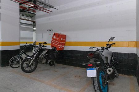 Apartamento para alugar com 38m², 1 quarto e 1 vaga Apartamento para alugar com 38m², 1 quarto e 1 vagaGaragem moto