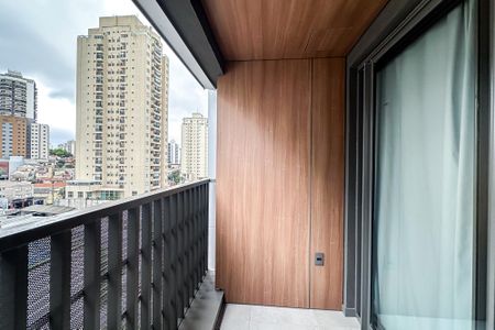 Varanda de kitnet/studio para alugar com 1 quarto, 18m² em Vila Regente Feijó, São Paulo