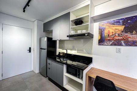 Studio para alugar com 18m², 1 quarto e sem vagaCozinha