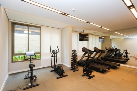 Studio à venda com 24m², 1 quarto e sem vagaAcademia