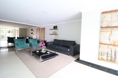 Apartamento para alugar com 106m², 4 quartos e 2 vagasHall social