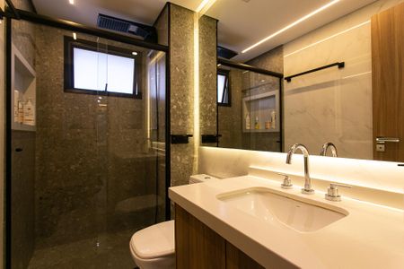 Apartamento para alugar com 87m², 3 quartos e 2 vagas Apartamento para alugar com 87m², 3 quartos e 2 vagasBanheiro da Suíte