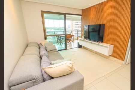 Sala de apartamento para alugar com 3 quartos, 142m² em Patamares, Salvador