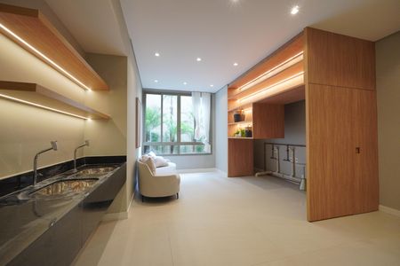 Studio à venda com 26m², 1 quarto e sem vagaLavanderia