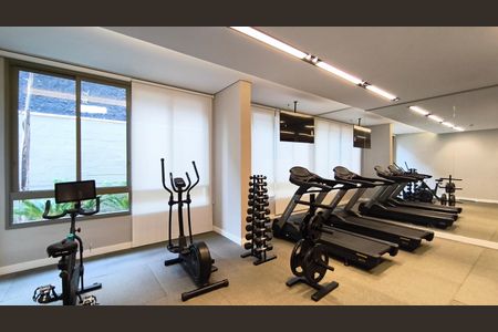 Studio à venda com 26m², 1 quarto e sem vaga Studio à venda com 26m², 1 quarto e sem vagaAcademia
