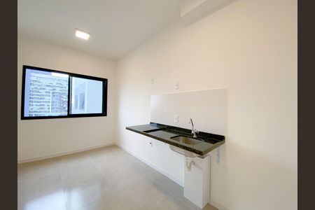 Sala/Cozinha de apartamento para alugar com 1 quarto, 25m² em Pompeia, São Paulo