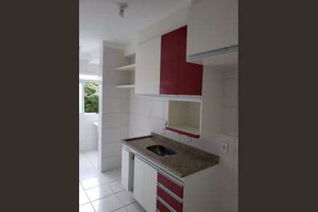 Cozinha de apartamento para alugar com 1 quarto, 47m² em Jardim Vera Cruz, Sorocaba