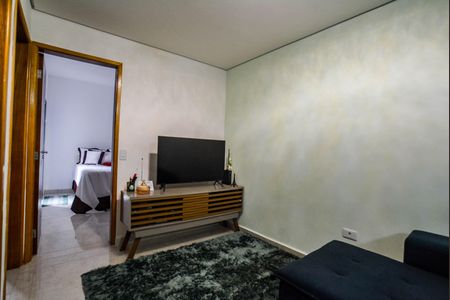 Sala de apartamento à venda com 2 quartos, 44m² em Jardim Alvorada, Santo André