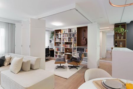 Sala de apartamento para alugar com 1 quarto, 73m² em Vila Mariana, São Paulo