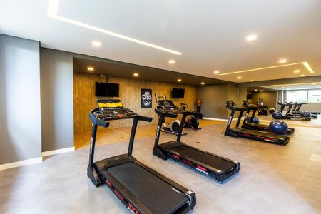Apartamento para alugar com 42m², 2 quartos e 1 vaga Apartamento para alugar com 42m², 2 quartos e 1 vagaAcademia