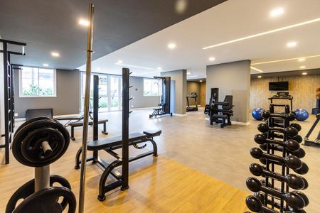 Apartamento para alugar com 42m², 2 quartos e 1 vaga Apartamento para alugar com 42m², 2 quartos e 1 vagaAcademia