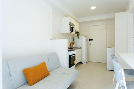 Sala de apartamento à venda com 1 quarto, 28m² em Jardim Caravelas, São Paulo